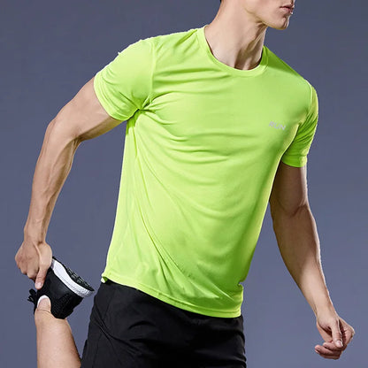 Hoge kwaliteits sport T-Shirt Heren – Sneldrogend Hardloop & Gym Shirt