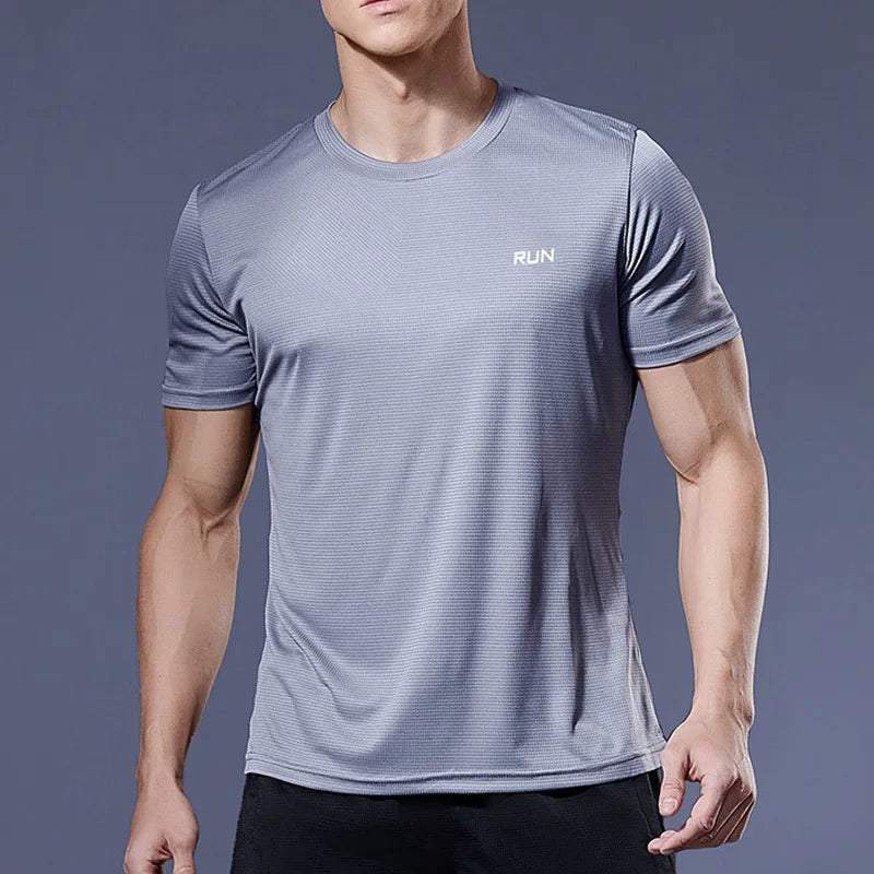Hoge kwaliteits sport T-Shirt Heren – Sneldrogend Hardloop & Gym Shirt